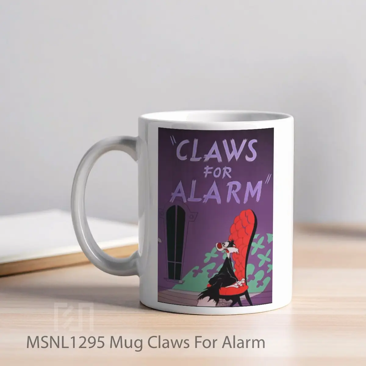 Mug Claws For Alarm Gelas Keramik Tema Film MSNL1295 - Tampak Kiri