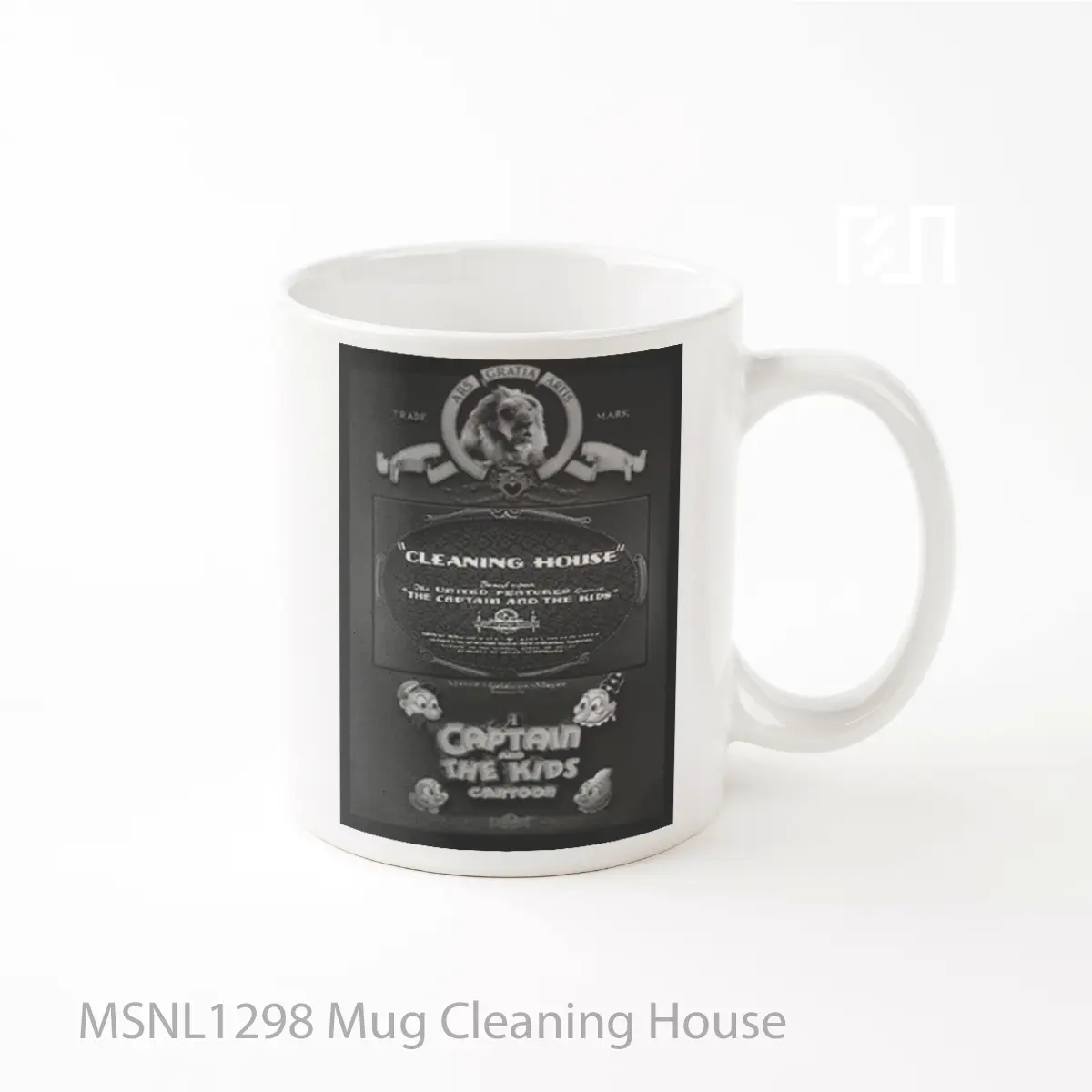 Mug Cleaning House Gelas Keramik Tema Film MSNL1298