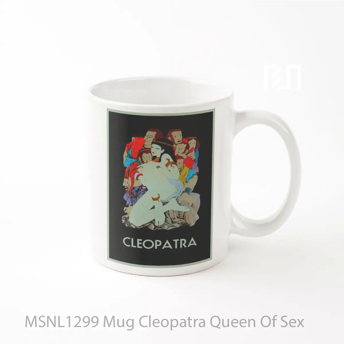 Mug Cleopatra Queen Of Sex Gelas Keramik Tema Film MSNL1299