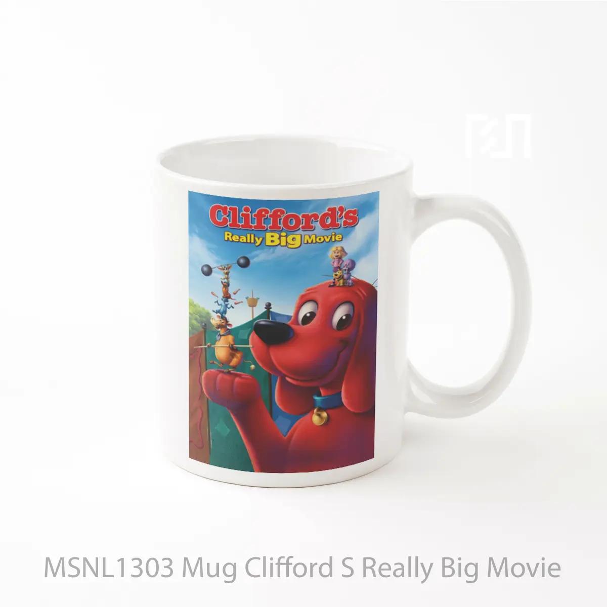 Mug Clifford S Really Big Movie Gelas Keramik Tema Film MSNL1303