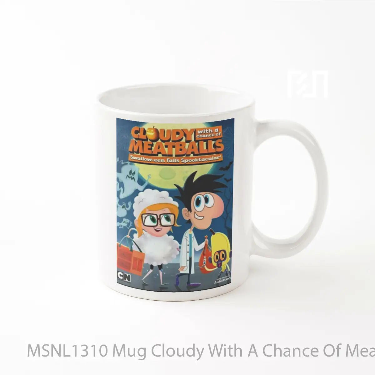 Mug Cloudy With A Chance Of Meatballs Swallow Een Falls Spooktacular Gelas Keramik Tema Film MSNL1310