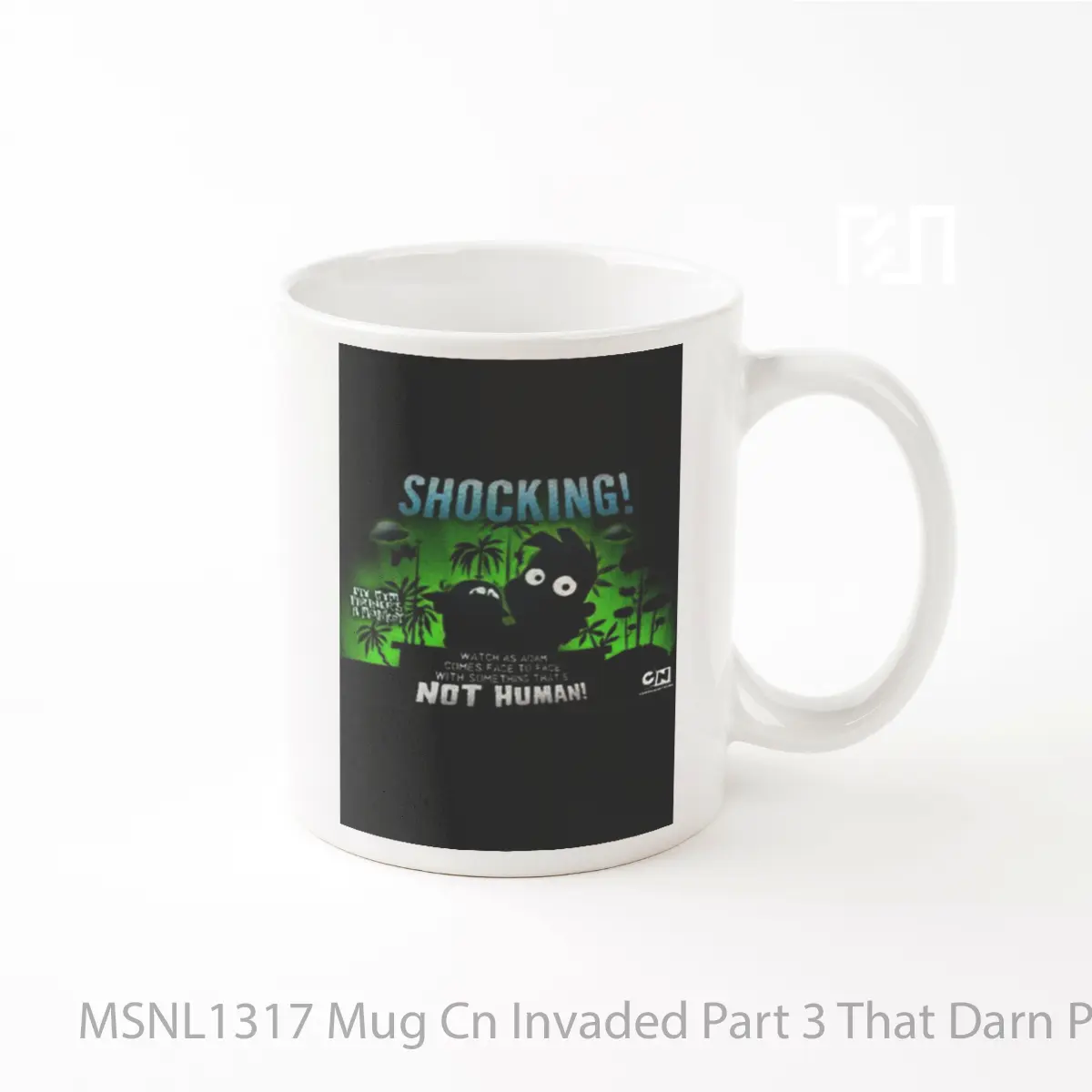 Mug Cn Invaded Part 3 That Darn Platypus Gelas Keramik Tema Film MSNL1317