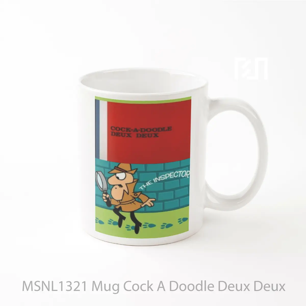 Mug Cock A Doodle Deux Deux Gelas Keramik Tema Film MSNL1321