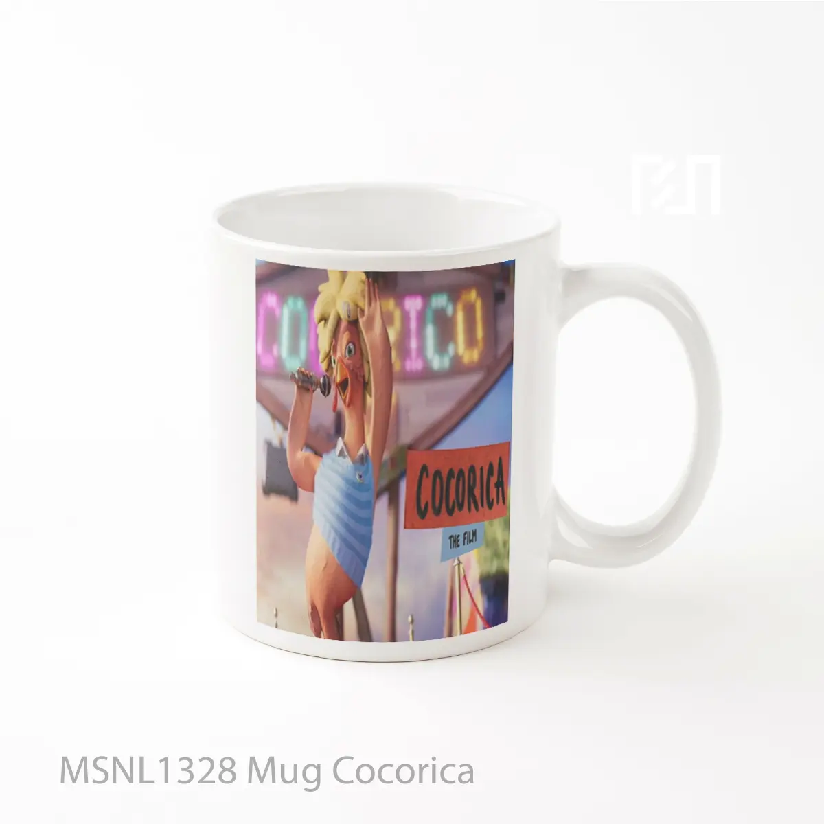 Mug Cocorica Gelas Keramik Tema Film MSNL1328