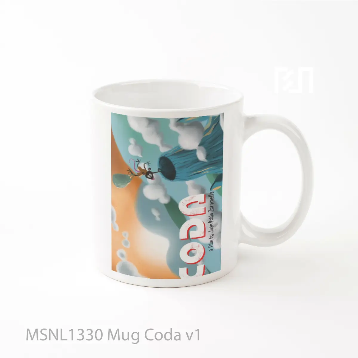 Mug Coda V1 Gelas Keramik Tema Film MSNL1330