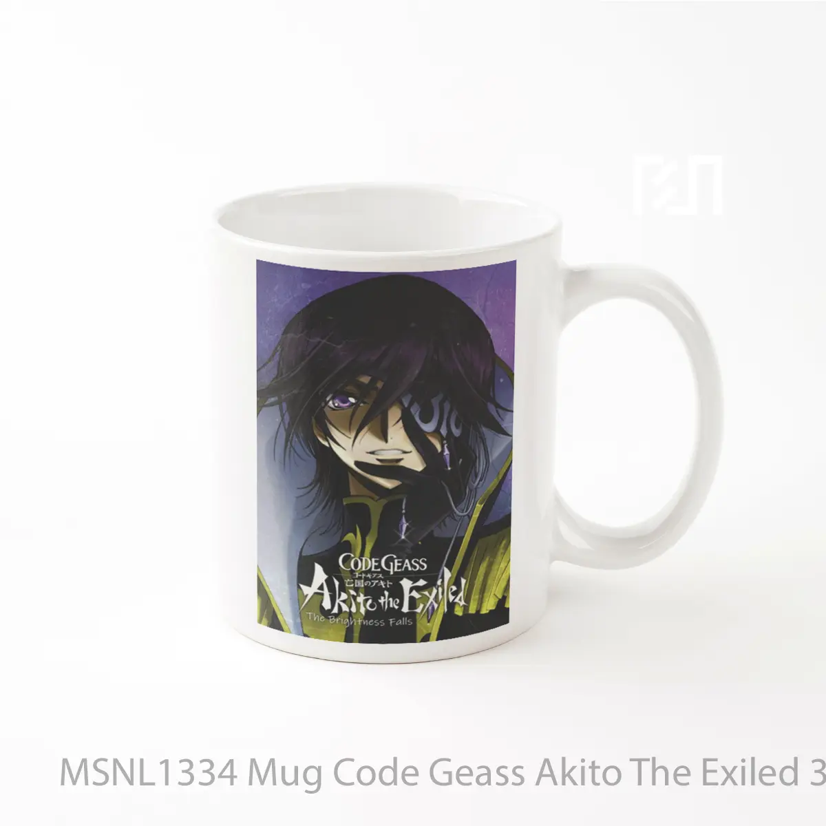 Mug Code Geass Akito The Exiled 3 The Brightness Falls Gelas Keramik Tema Film MSNL1334
