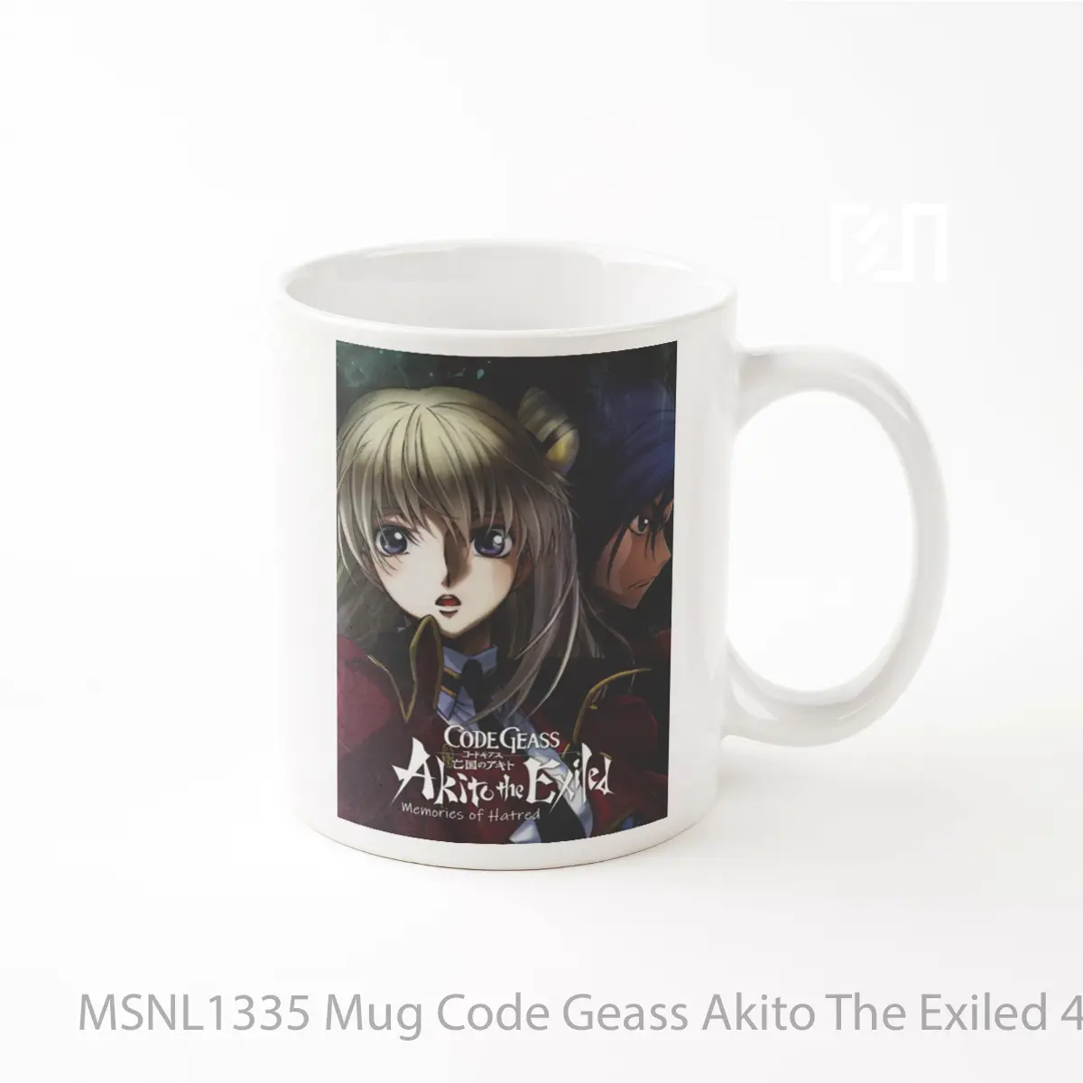 Mug Code Geass Akito The Exiled 4 Memories Of Hatred Gelas Keramik Tema Film MSNL1335