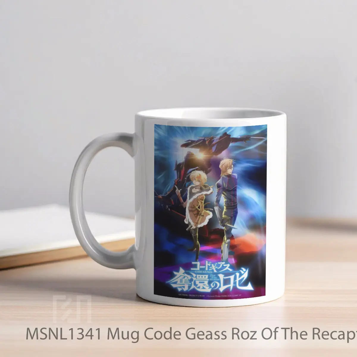 Mug Code Geass Roz Of The Recapture Act 1 Gelas Keramik Tema Film MSNL1341 - Tampak Kiri