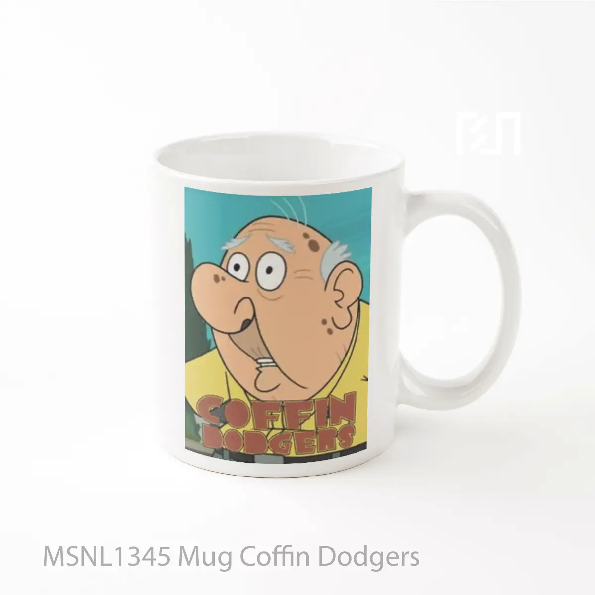 Mug Coffin Dodgers Gelas Keramik Tema Film MSNL1345