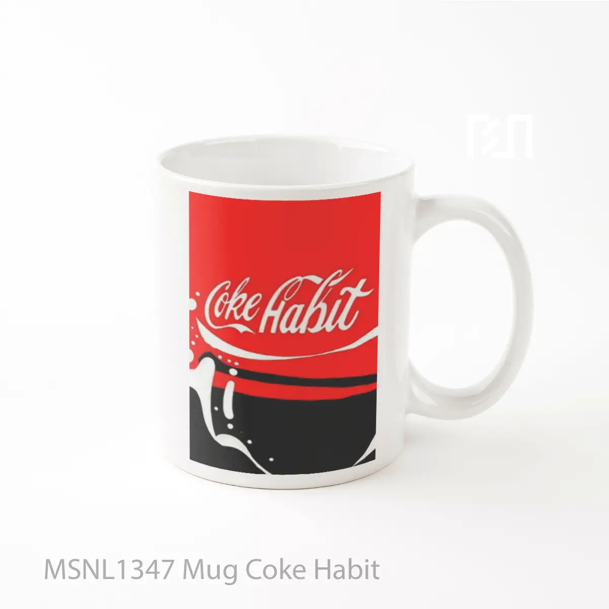 Mug Coke Habit Gelas Keramik Tema Film MSNL1347