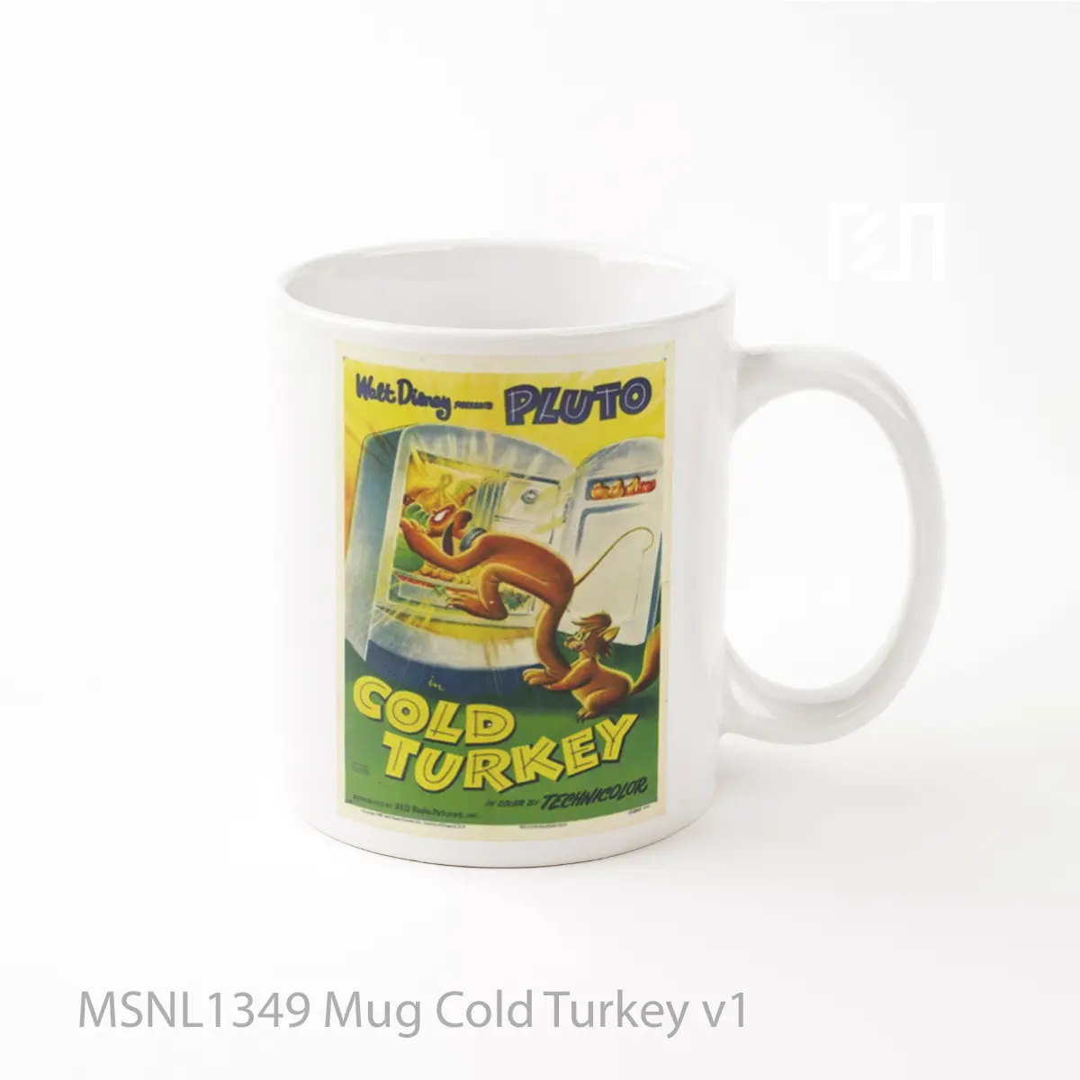 Mug Cold Turkey V1 Gelas Keramik Tema Film MSNL1349