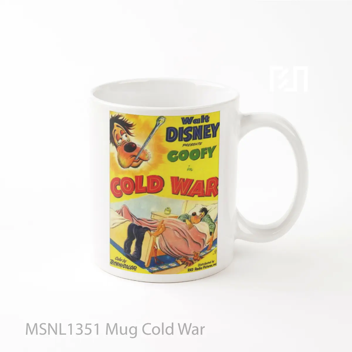 Mug Cold War Gelas Keramik Tema Film MSNL1351