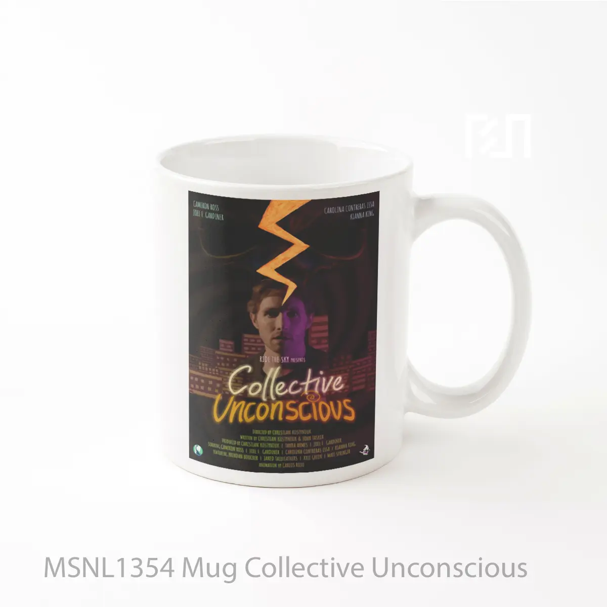 Mug Collective Unconscious Gelas Keramik Tema Film MSNL1354