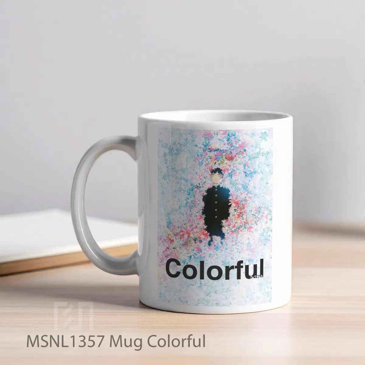 Mug Colorful Gelas Keramik Tema Film MSNL1357 - Tampak Kiri
