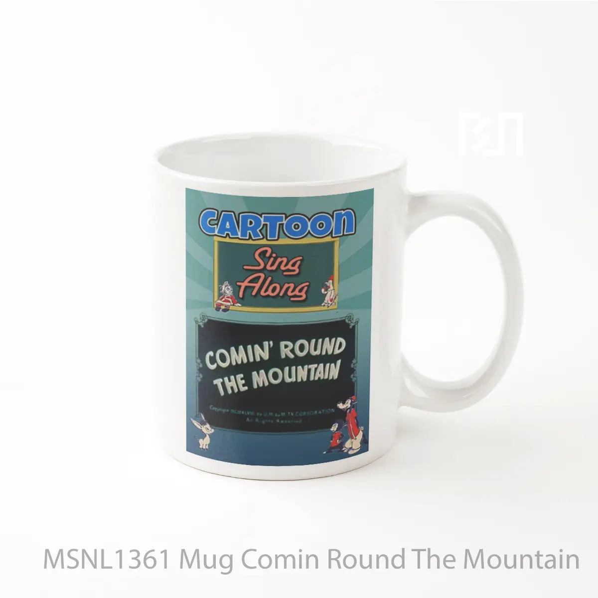 Mug Comin Round The Mountain Gelas Keramik Tema Film MSNL1361