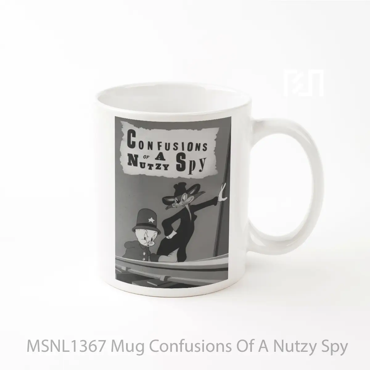 Mug Confusions Of A Nutzy Spy Gelas Keramik Tema Film MSNL1367