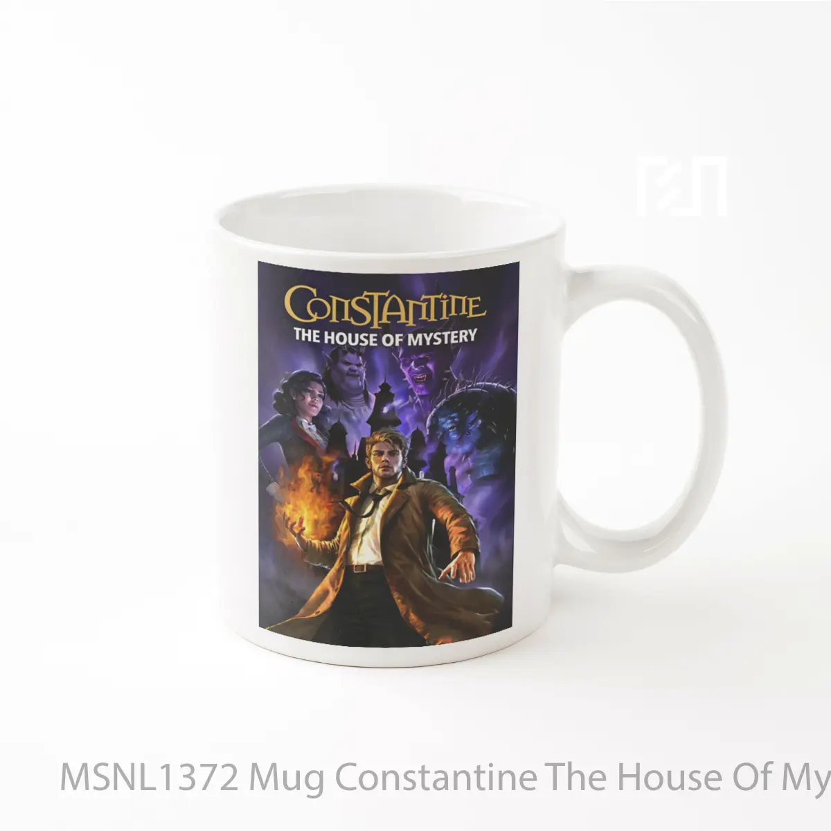 Mug Constantine The House Of Mystery Gelas Keramik Tema Film MSNL1372