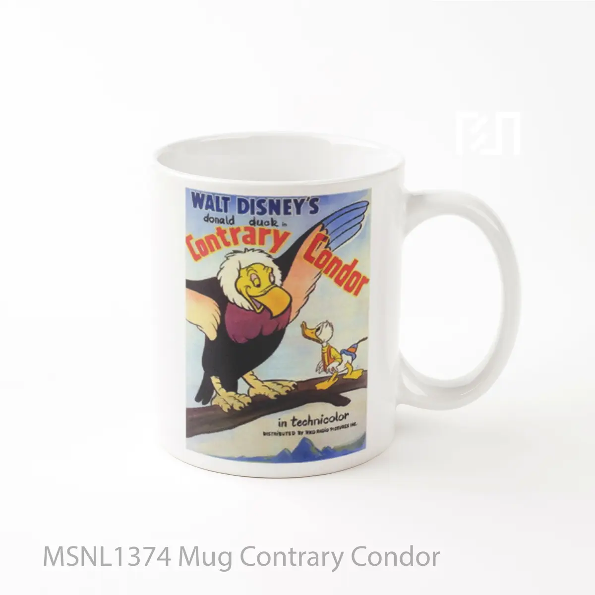 Mug Contrary Condor Gelas Keramik Tema Film MSNL1374