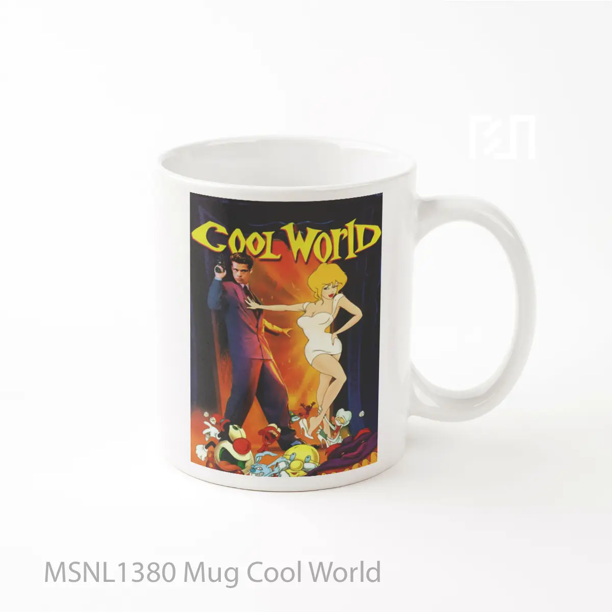 Mug Cool World Gelas Keramik Tema Film MSNL1380