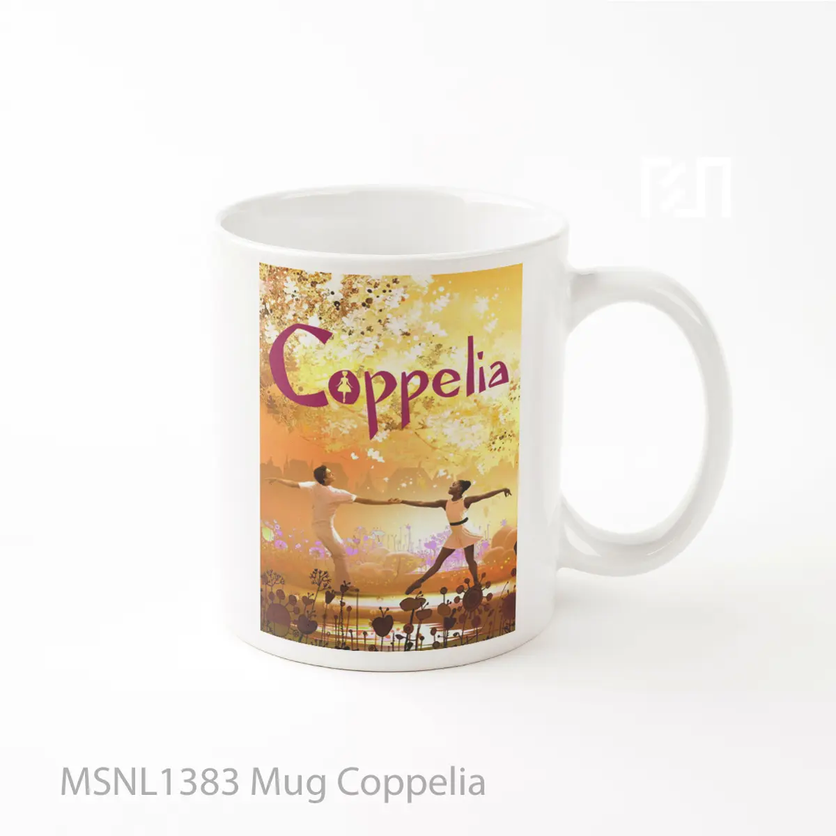 Mug Coppelia Gelas Keramik Tema Film MSNL1383