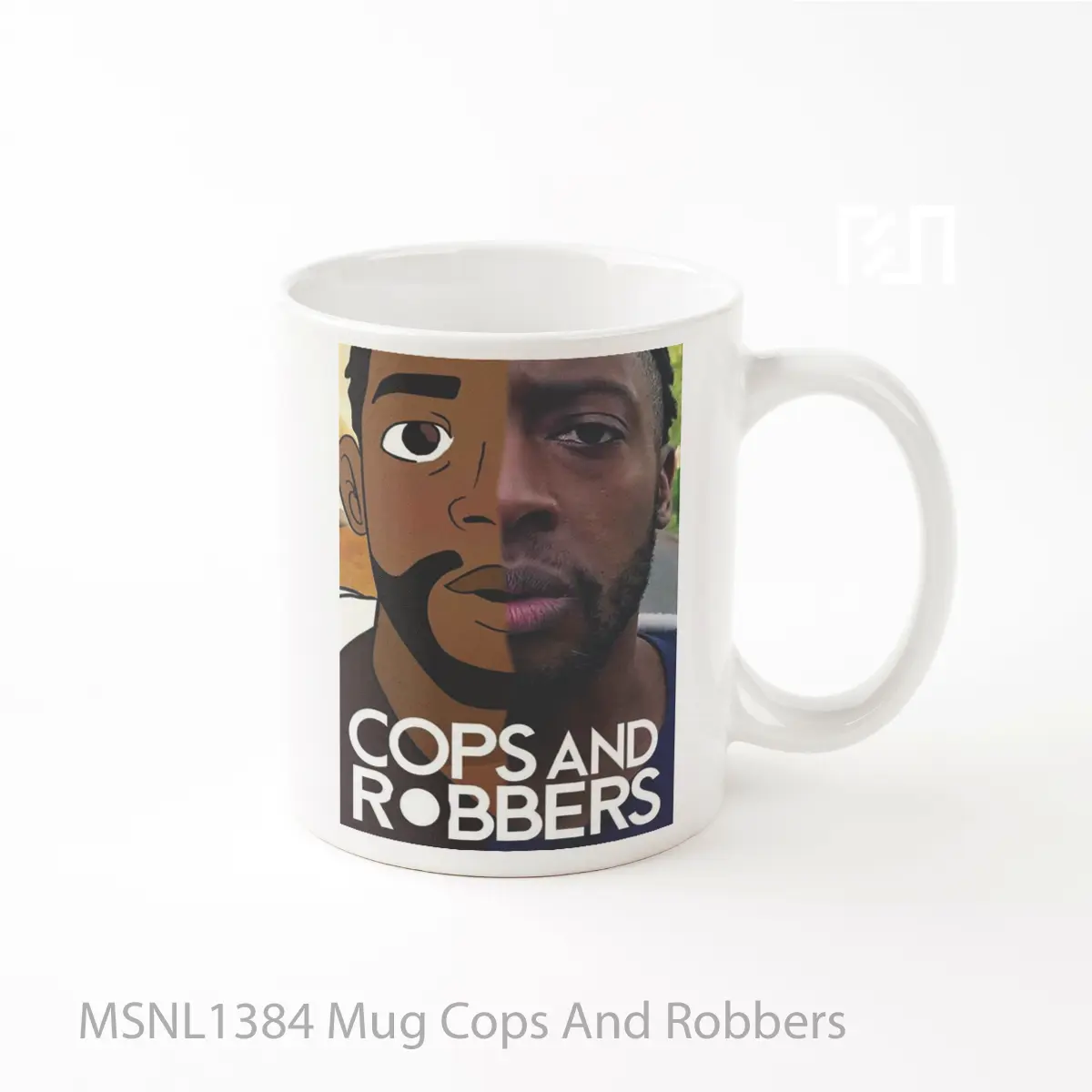 Mug Cops And Robbers Gelas Keramik Tema Film MSNL1384