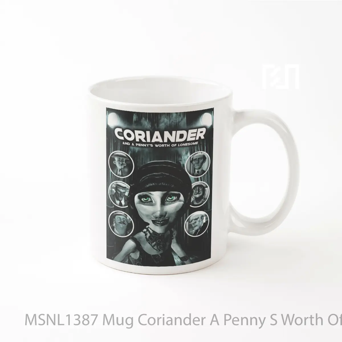 Mug Coriander A Penny S Worth Of Lonesome Gelas Keramik Tema Film MSNL1387