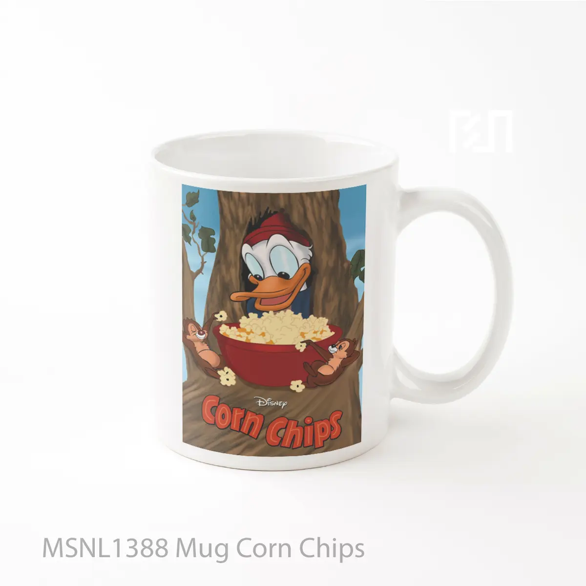 Mug Corn Chips Gelas Keramik Tema Film MSNL1388