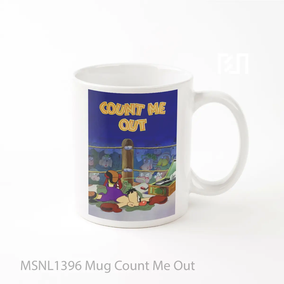 Mug Count Me Out Gelas Keramik Tema Film MSNL1396