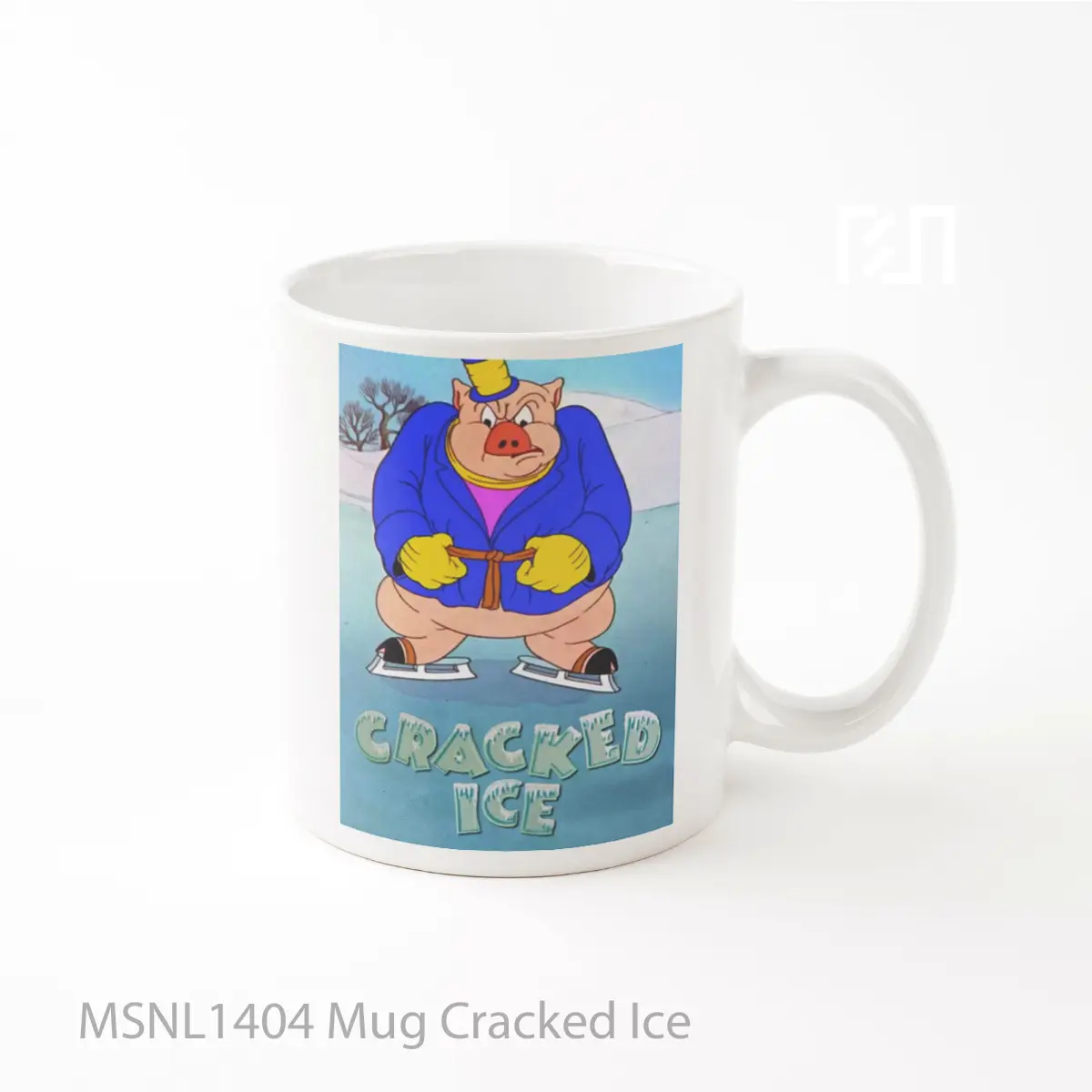 Mug Cracked Ice Gelas Keramik Tema Film MSNL1404