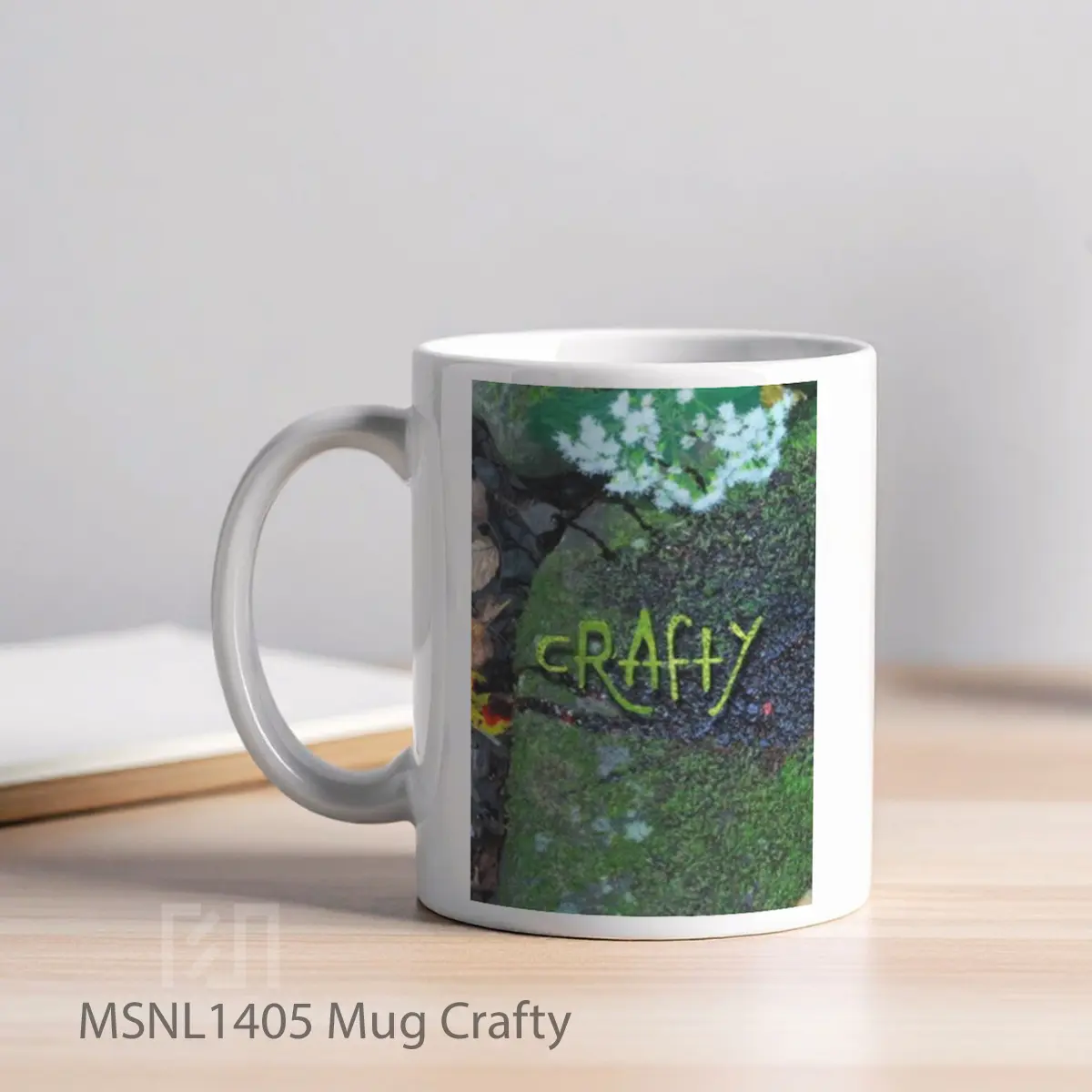 Mug Crafty Gelas Keramik Tema Film MSNL1405 - Tampak Kiri
