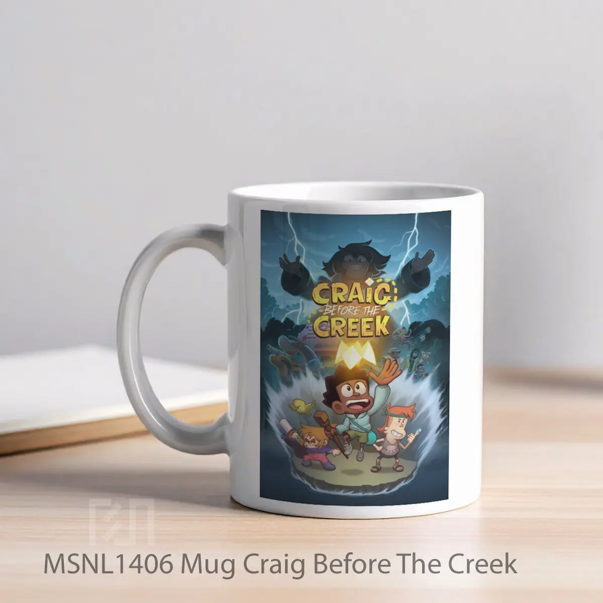 Mug Craig Before The Creek Gelas Keramik Tema Film MSNL1406 - Tampak Kiri
