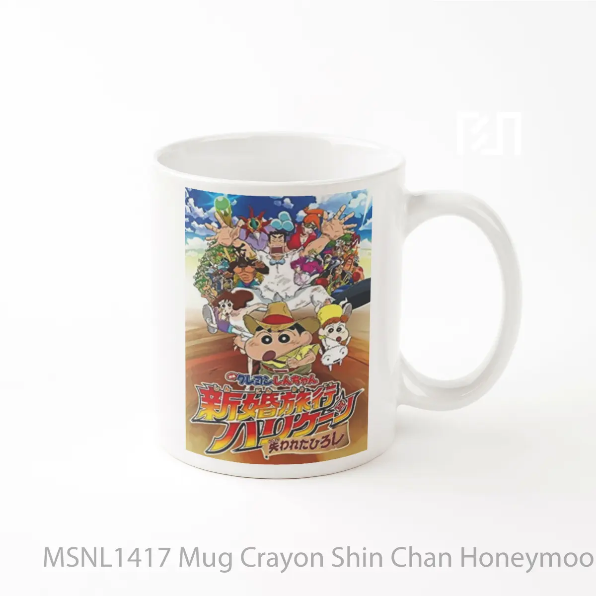 Mug Crayon Shin Chan Honeymoon Hurricane The Lost Hiroshi Gelas Keramik Tema Film MSNL1417