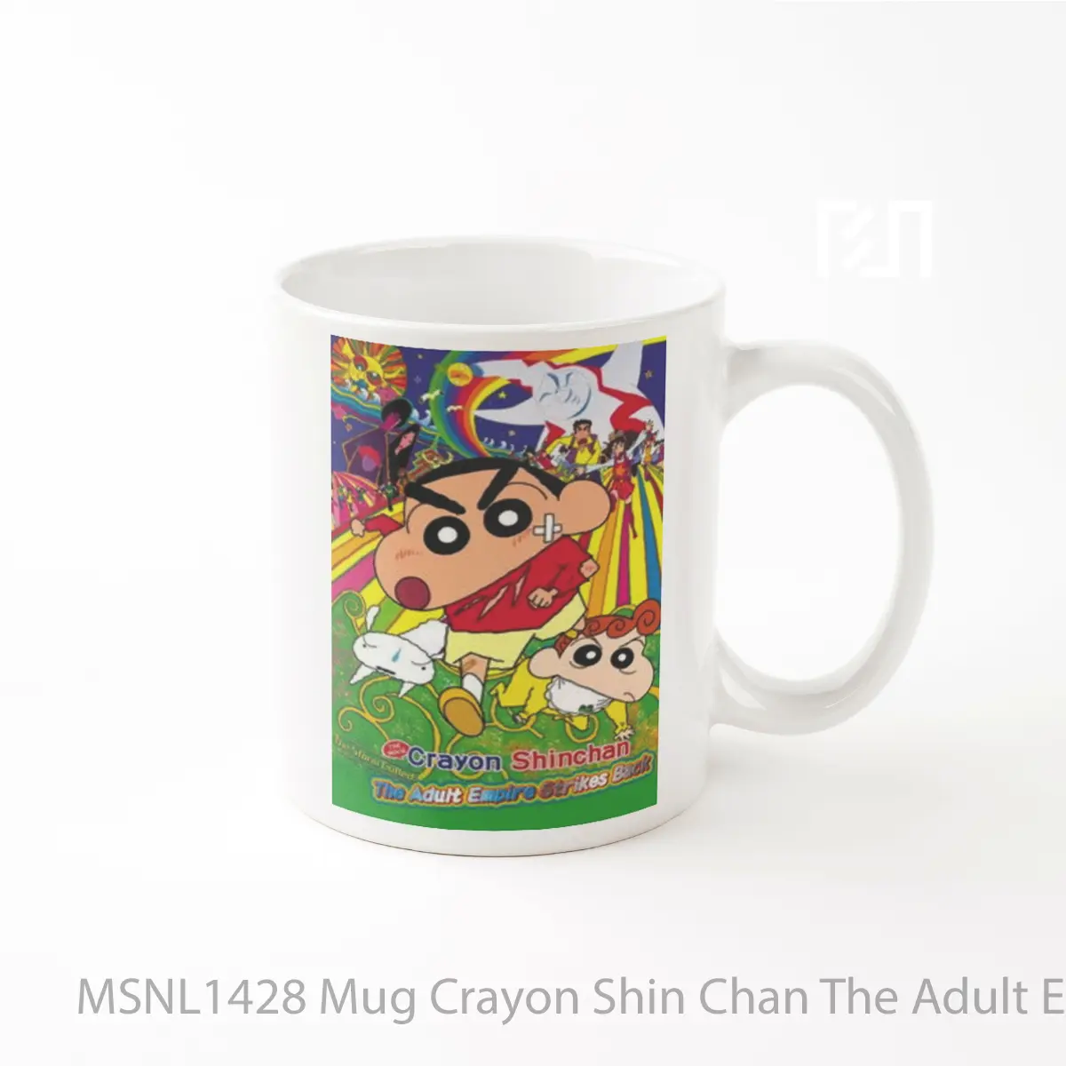 Mug Crayon Shin Chan The Adult Empire Strikes Back Gelas Keramik Tema Film MSNL1428