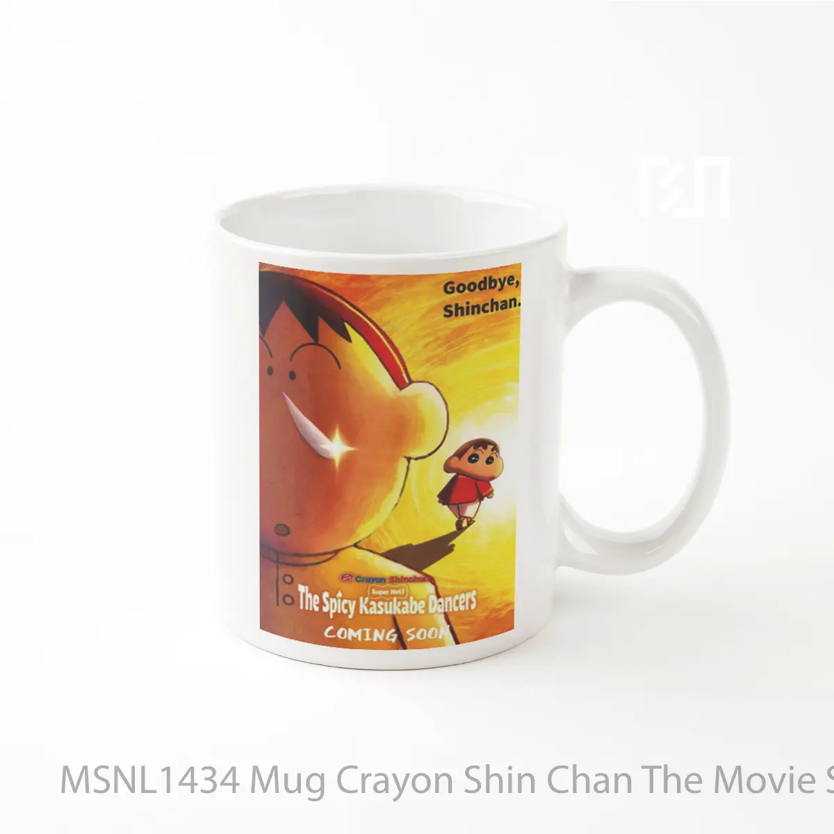 Mug Crayon Shin Chan The Movie Super Hot The Spicy Kasukabe Dancers Gelas Keramik Tema Film MSNL1434