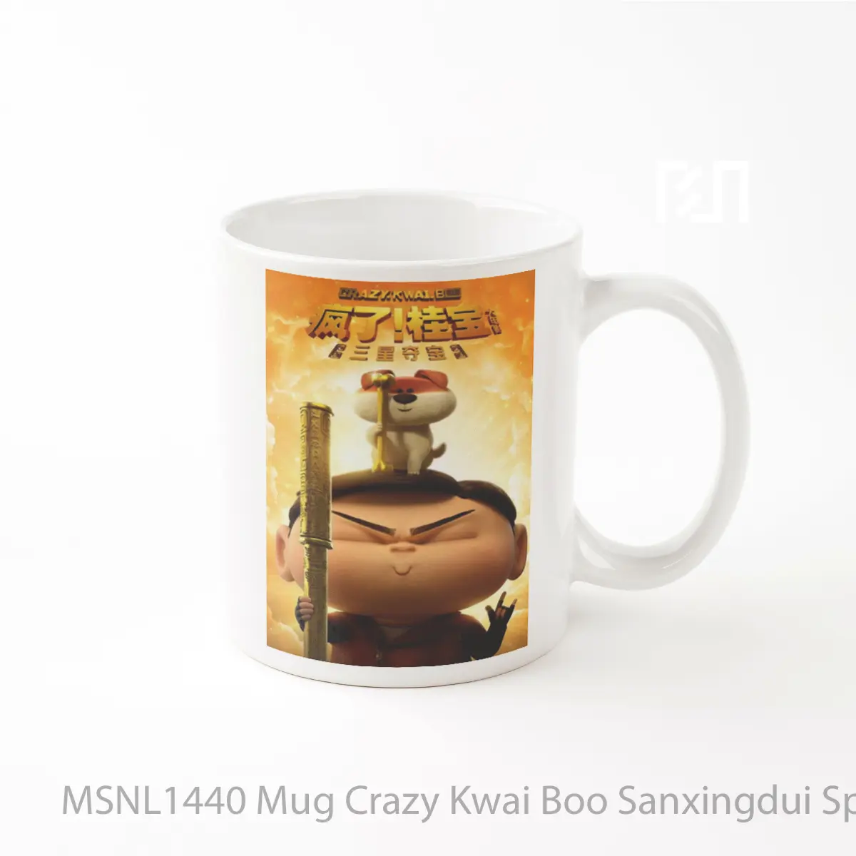 Mug Crazy Kwai Boo Sanxingdui Spirited Away Gelas Keramik Tema Film MSNL1440