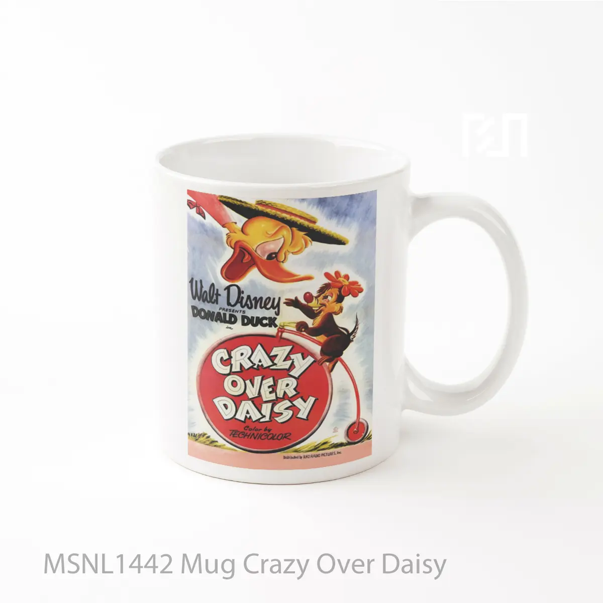 Mug Crazy Over Daisy Gelas Keramik Tema Film MSNL1442