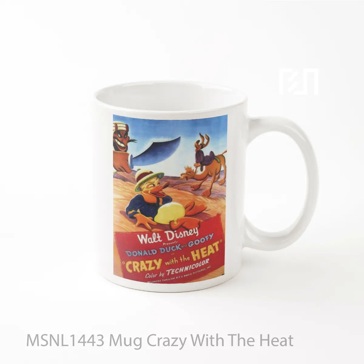 Mug Crazy With The Heat Gelas Keramik Tema Film MSNL1443