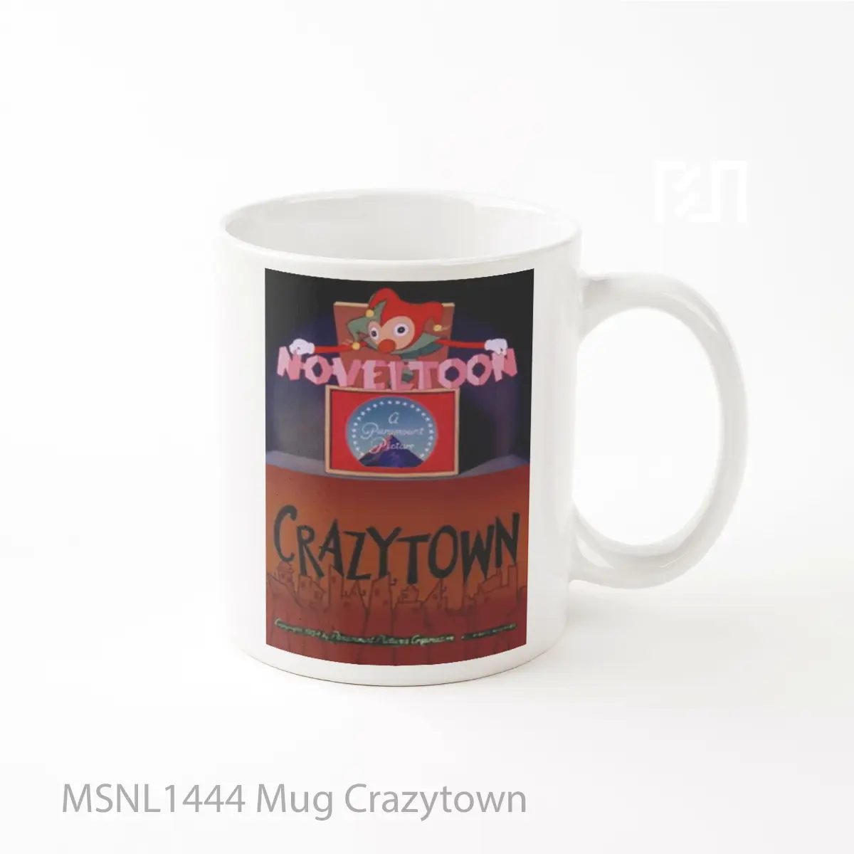 Mug Crazytown Gelas Keramik Tema Film MSNL1444