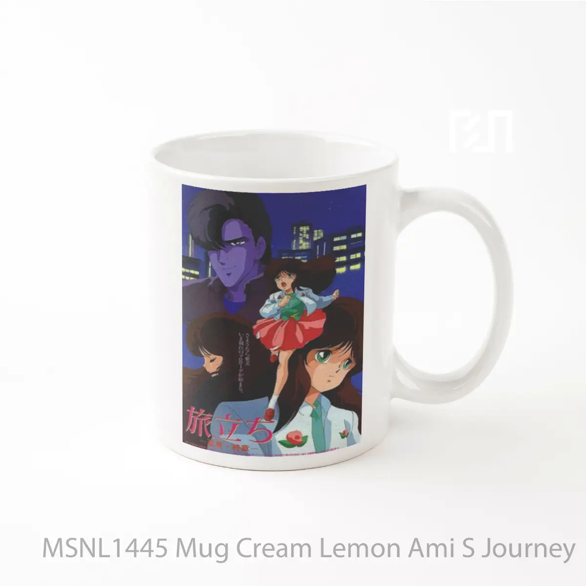 Mug Cream Lemon Ami S Journey Gelas Keramik Tema Film MSNL1445