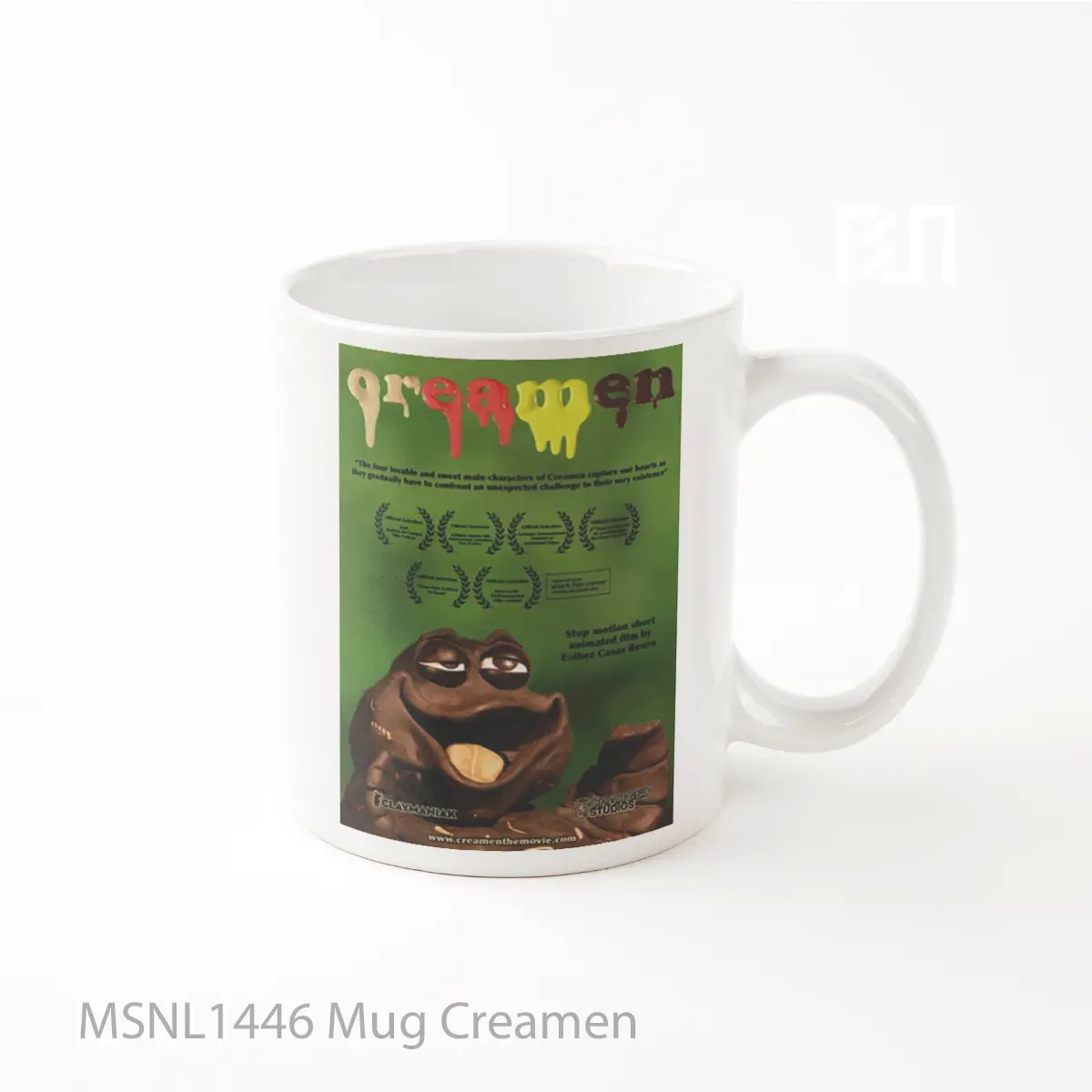 Mug Creamen Gelas Keramik Tema Film MSNL1446
