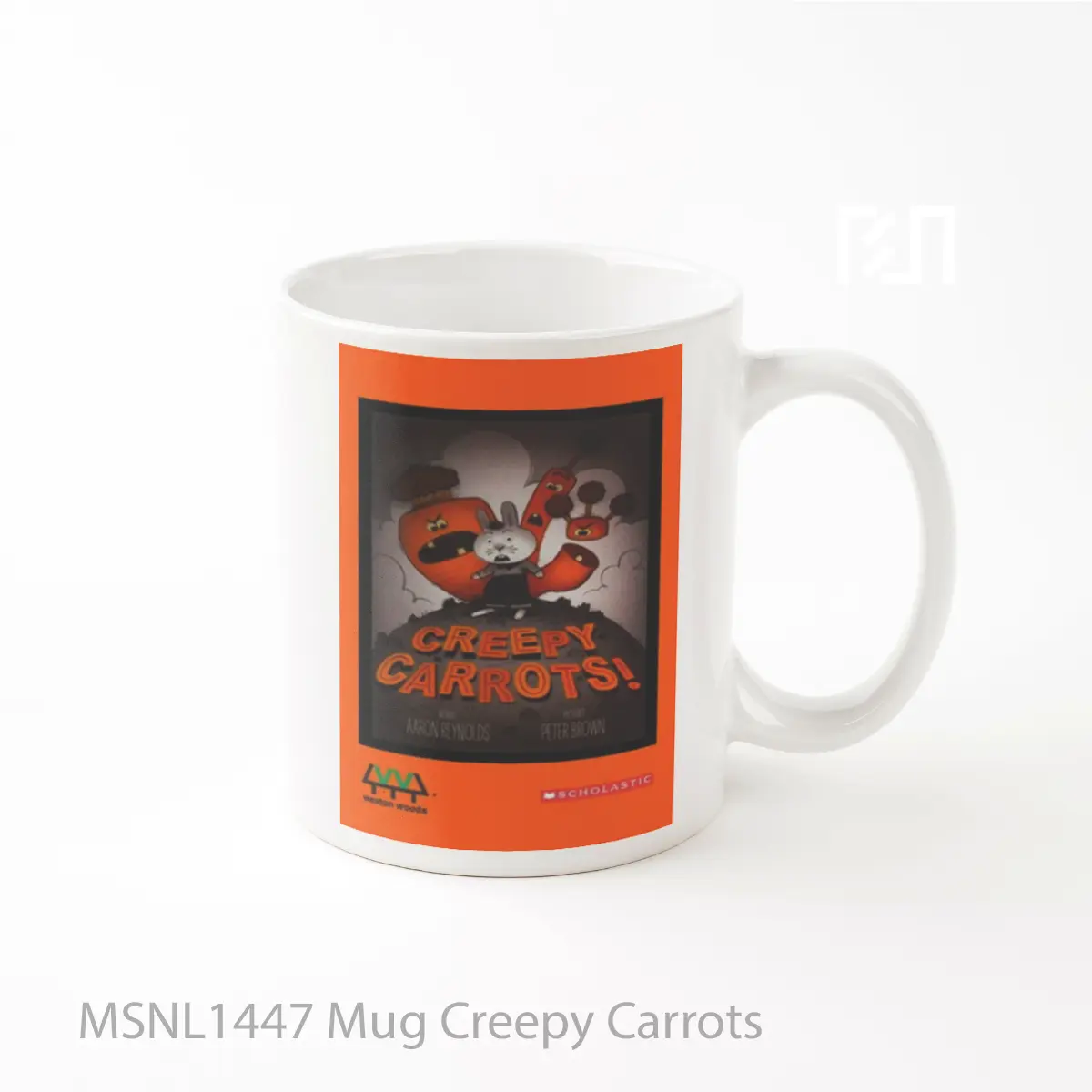 Mug Creepy Carrots Gelas Keramik Tema Film MSNL1447