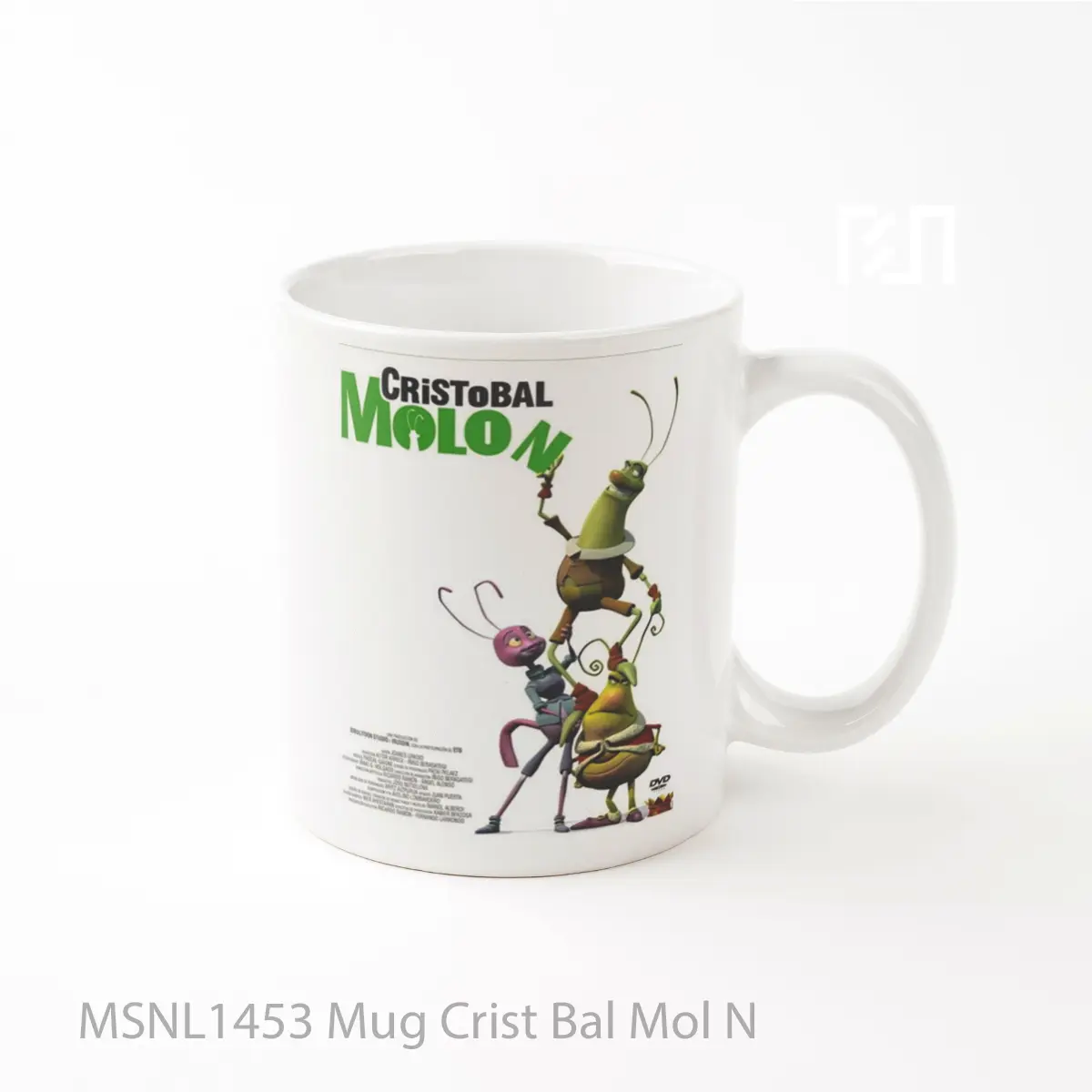 Mug Crist Bal Mol N Gelas Keramik Tema Film MSNL1453