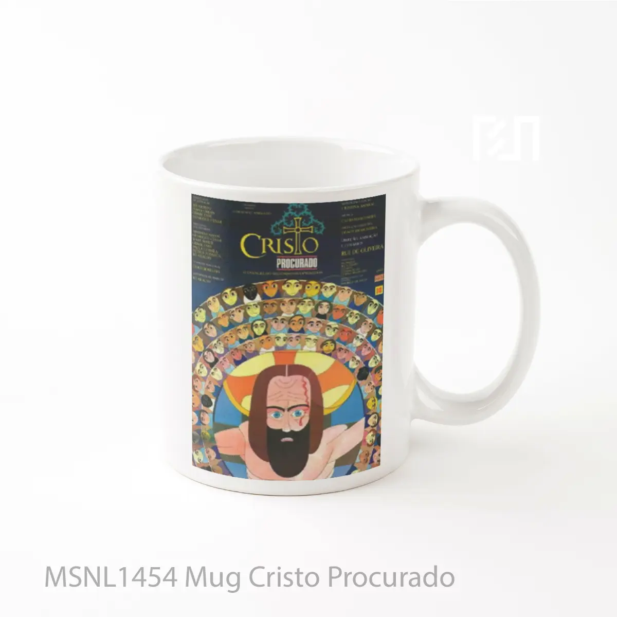 Mug Cristo Procurado Gelas Keramik Tema Film MSNL1454