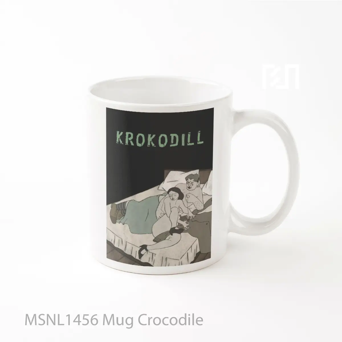 Mug Crocodile Gelas Keramik Tema Film MSNL1456