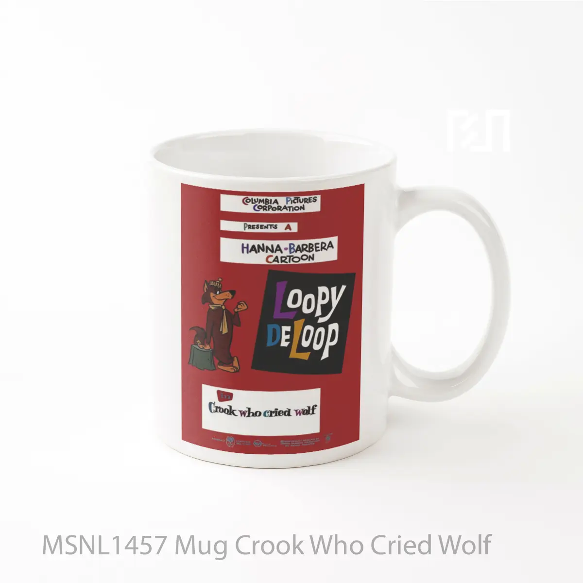 Mug Crook Who Cried Wolf Gelas Keramik Tema Film MSNL1457