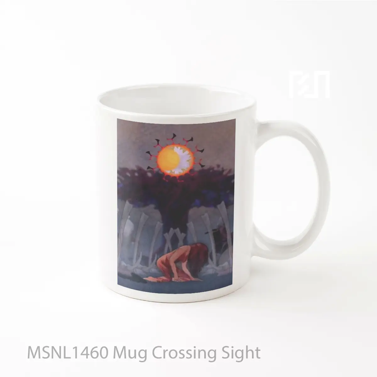 Mug Crossing Sight Gelas Keramik Tema Film MSNL1460
