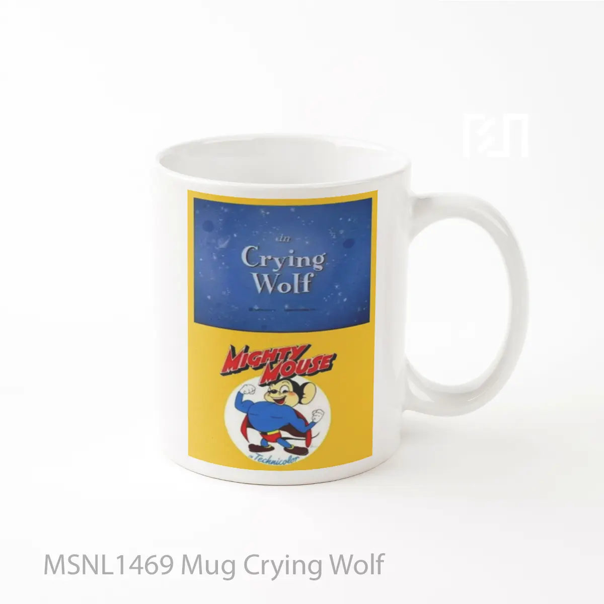 Mug Crying Wolf Gelas Keramik Tema Film MSNL1469