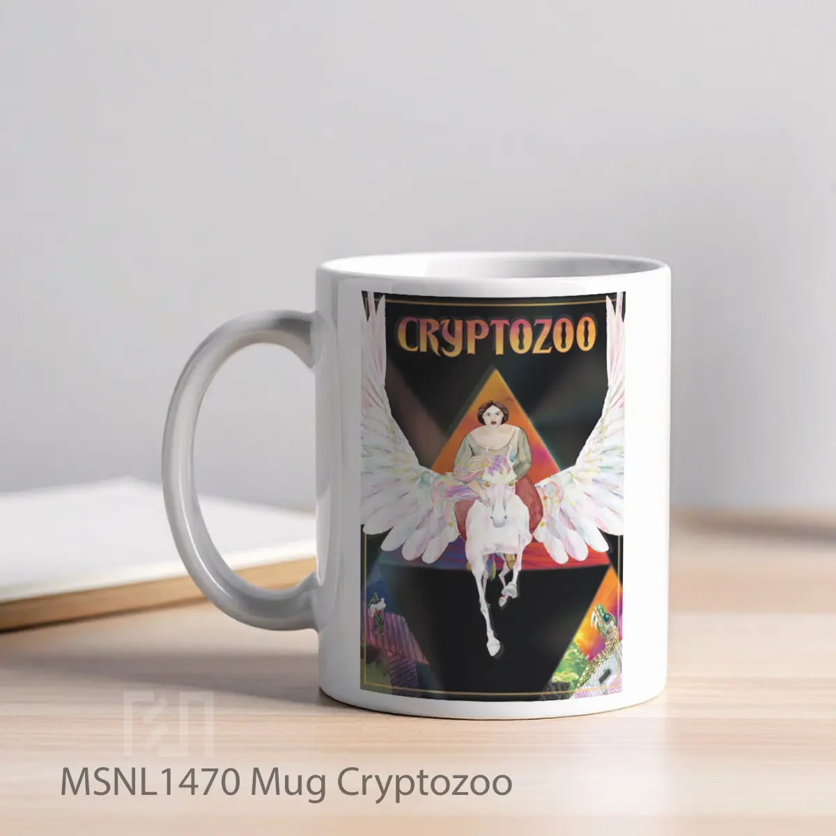 Mug Cryptozoo Gelas Keramik Tema Film MSNL1470 - Tampak Kiri
