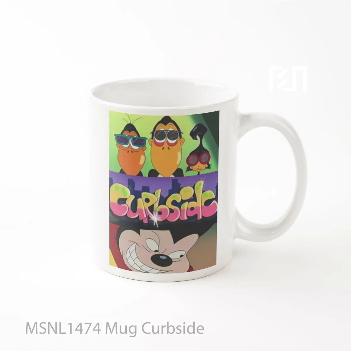 Mug Curbside Gelas Keramik Tema Film MSNL1474