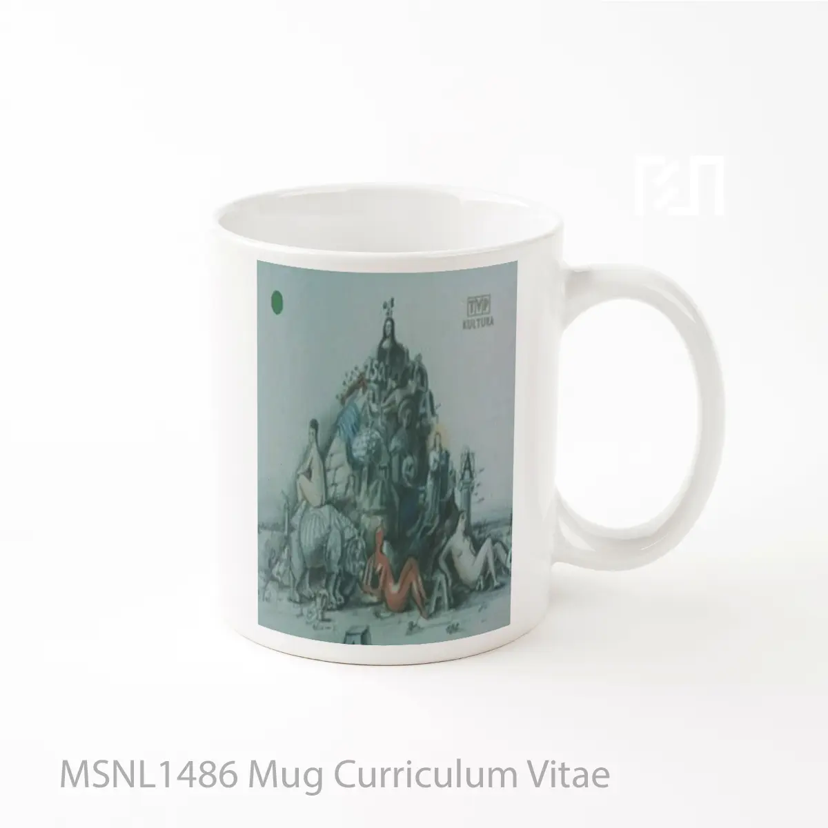 Mug Curriculum Vitae Gelas Keramik Tema Film MSNL1486